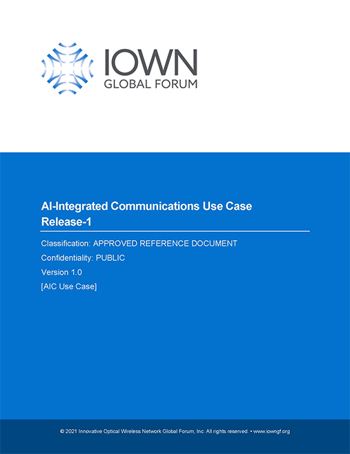 AI-Integrated Communications Use Case