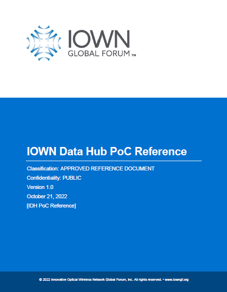 IOWN Data Hub PoC Reference