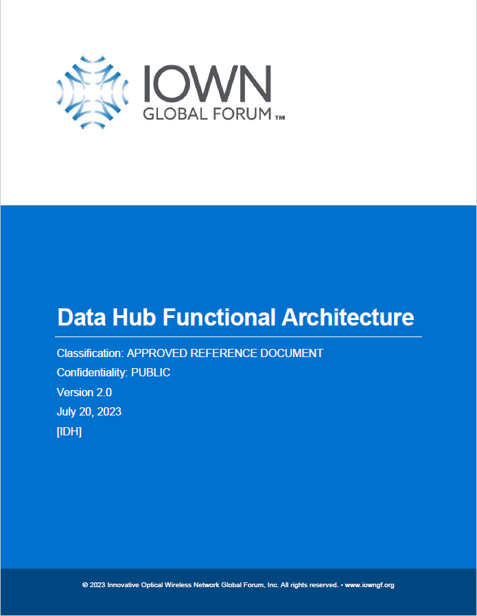 Data Hub Functional Architecture