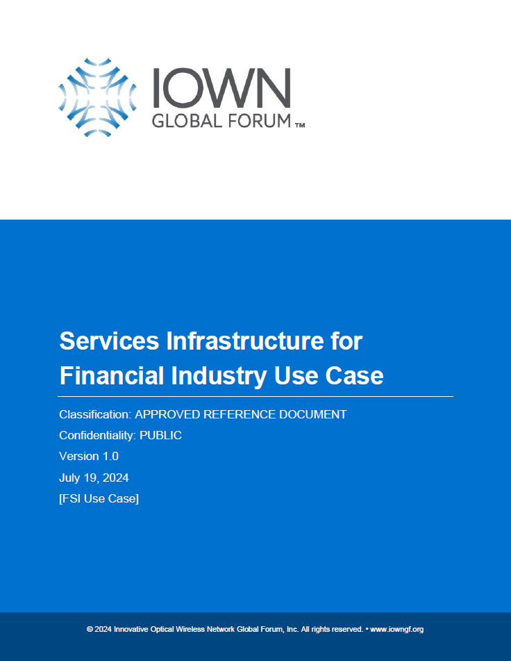 Services Infrastructure for Financial Industry Use Case