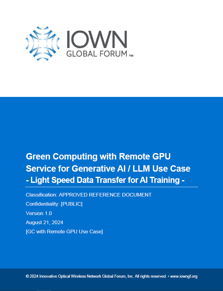 Green Computing with Remote GPU Service for Generative AI / LLM Use Case