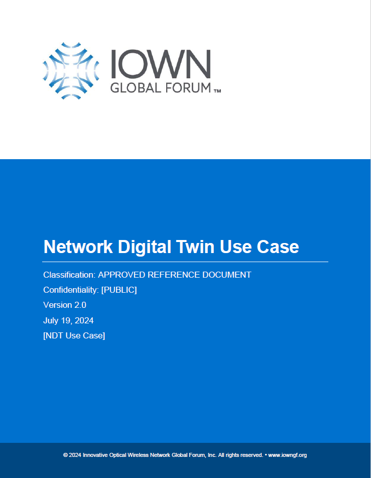 Network Digital Twin Use Case