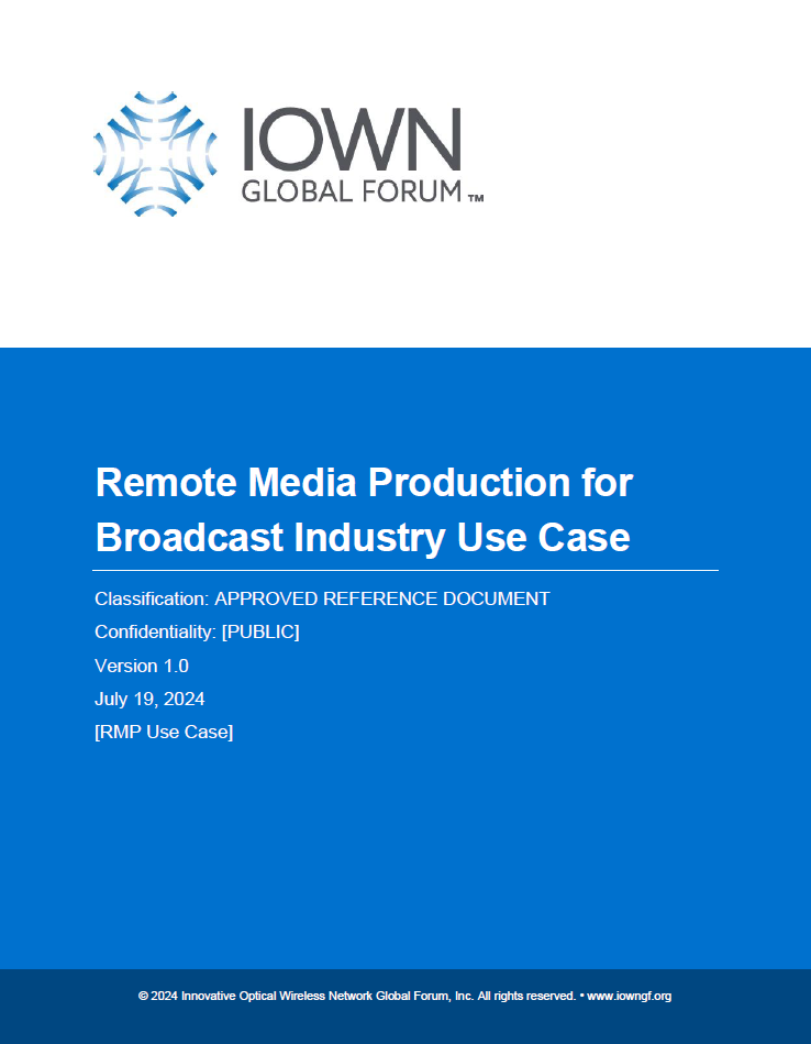 Remote Media Production for Broadcast Industry Use Case