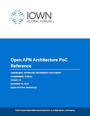 Open APN Architecture PoC Reference