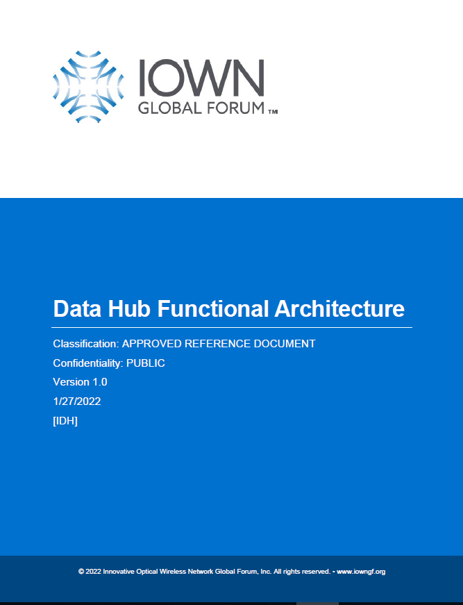 Data Hub Functional Architecture